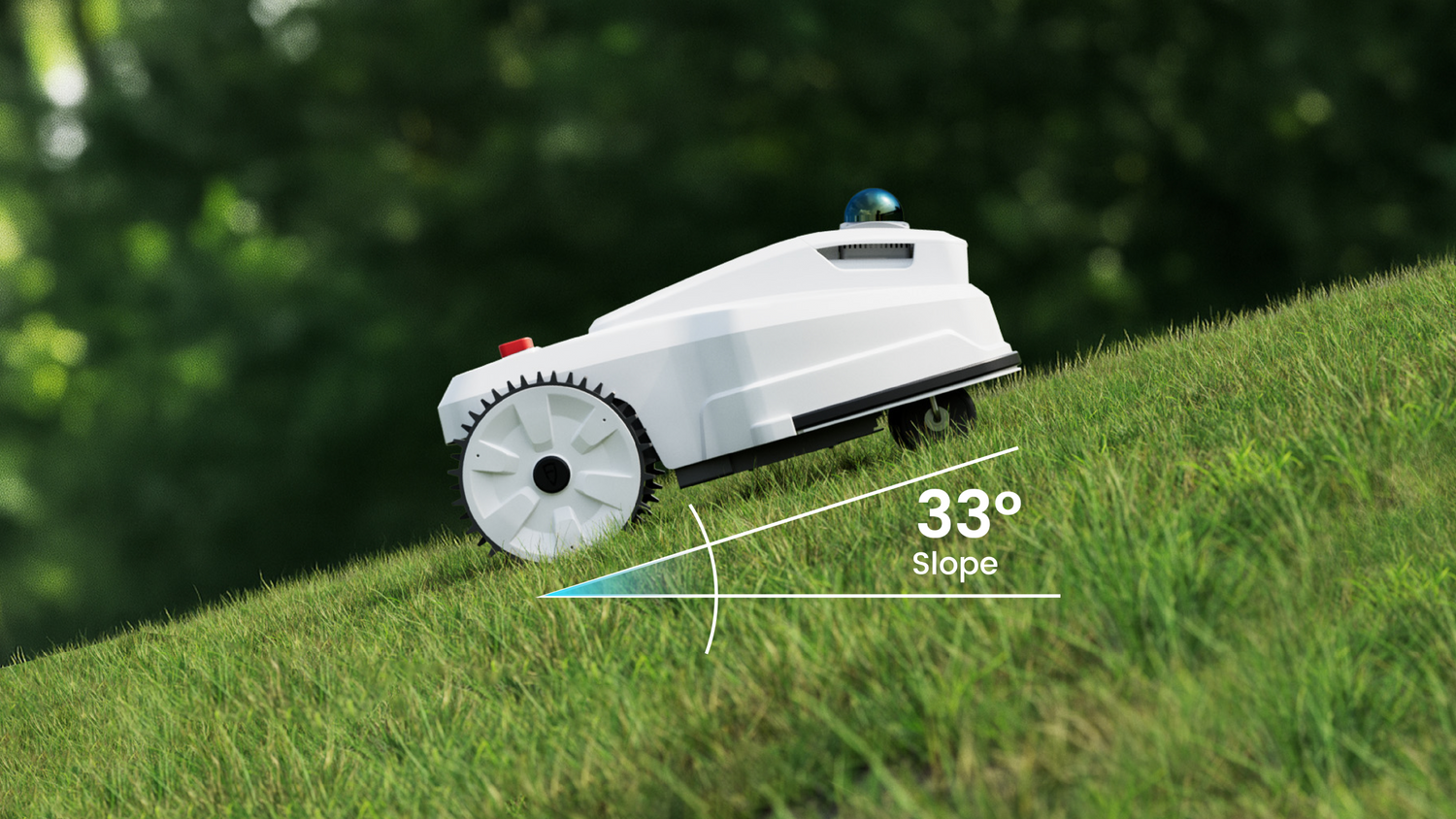 Robot Lawn Mower Go Uphill