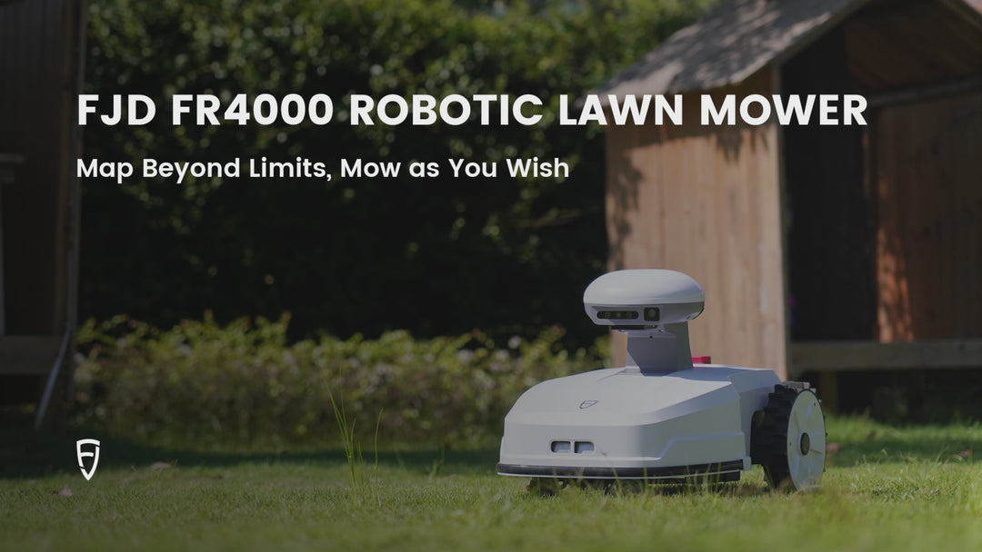 automatic robotic lawn mower video
